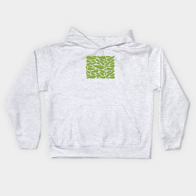 Ferns Kids Hoodie by Verl